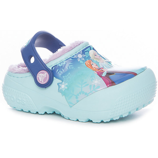 crocs Сабо CrocsFunLab Lined Frozen Clog для девочки