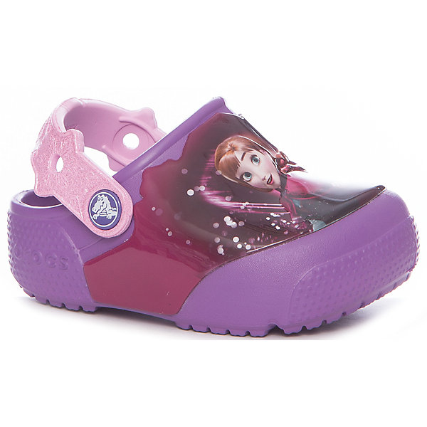 crocs Сабо FunLab Lights Frozen Clog Crocs для девочки