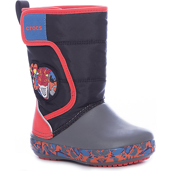 

Сноубутсы CROCS CROCSLodgePt Lights RoboRex, Черный