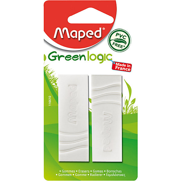 

Ластик Maped "Green Ljgic" 2 шт.