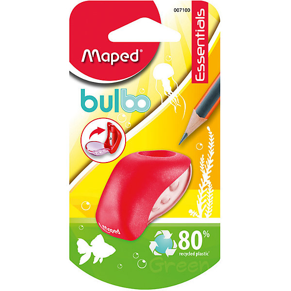 

Точилка Maped "Buldo", пластиковая 1 отверстие