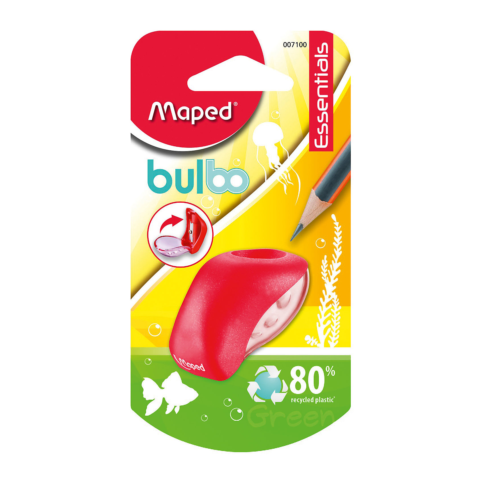 

Точилка Maped "Buldo", пластиковая 1 отверстие