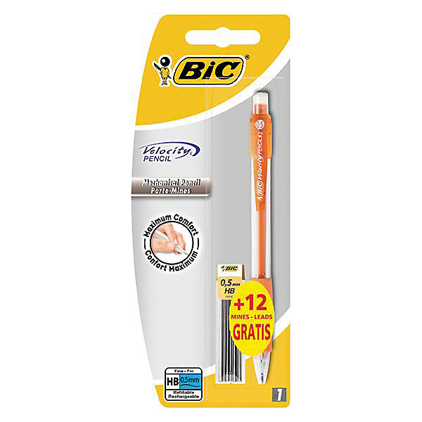 

Карандаш механический Bic "Velocity", чернографитный со сменными грифелями