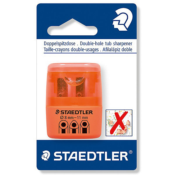 

Точилка Staedtler 2 отверстия, оранжевый неон