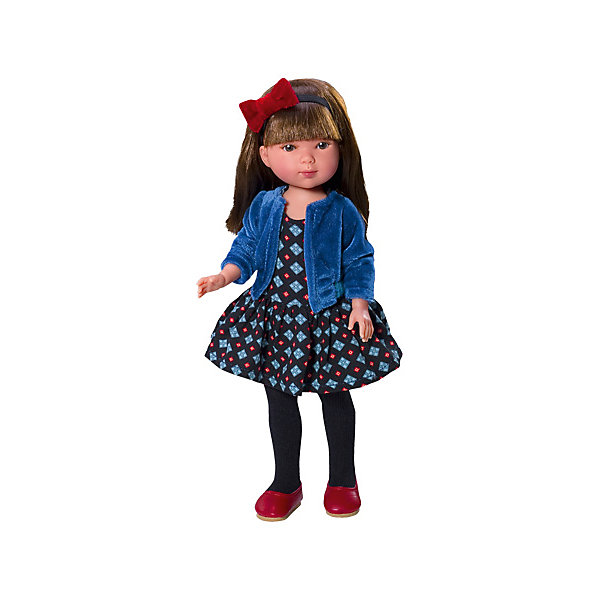 

Кукла Vestida de Azul Карлотта, брюнетка с челкой, Актриса