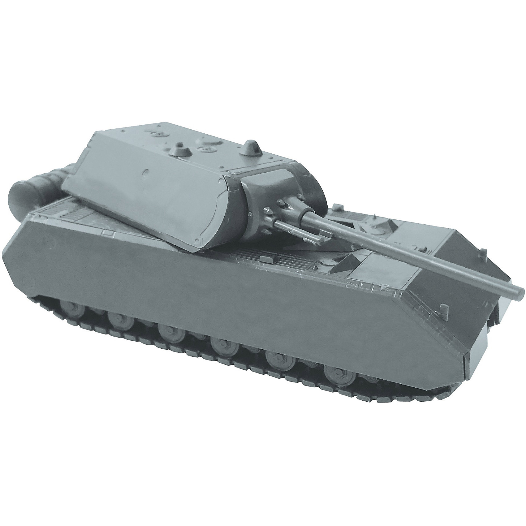фото Сборная модель звезда "немецкий сверхтяжёлый танк маус", 1:100 (сборка без клея)