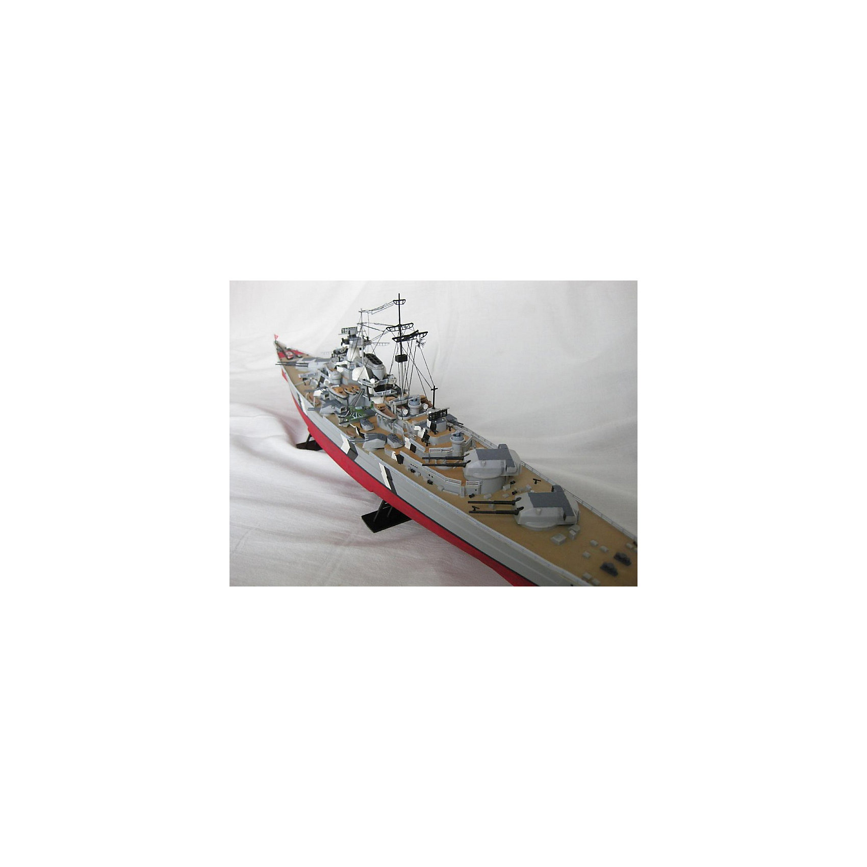 фото Сборная модель звезда "корабль линкор бисмарк", 1:400
