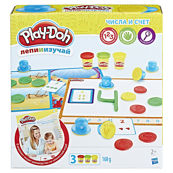 фото Набор пластилина Hasbro Play-Doh "Цифры и числа"