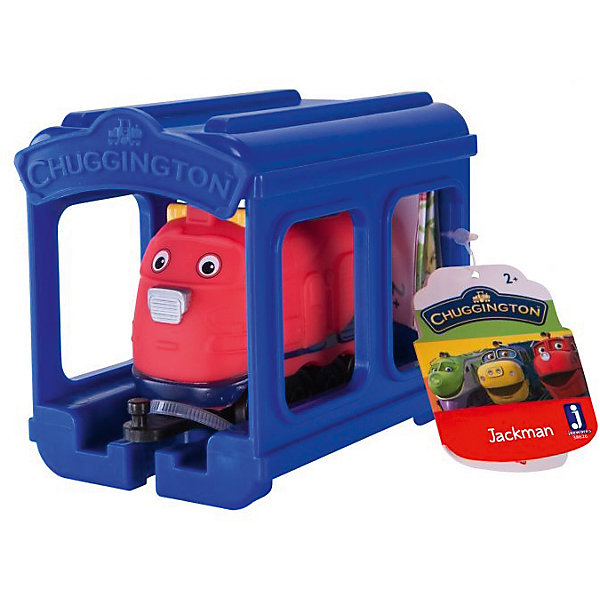 Jazwares Паровозик Jazwares Chuggington, Джекман с гаражом