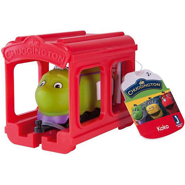 

Паровозик Jazwares Chuggington, Коко с гаражом