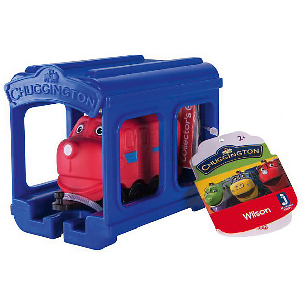 

Паровозик Jazwares Chuggington, Уилсон с гаражом