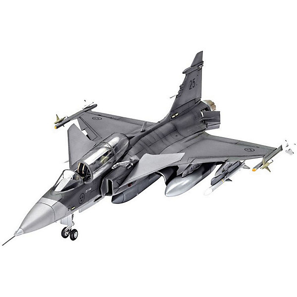 Revell Истребитель-бомбардировщик Сааб JAS-39D Грипен двухместный