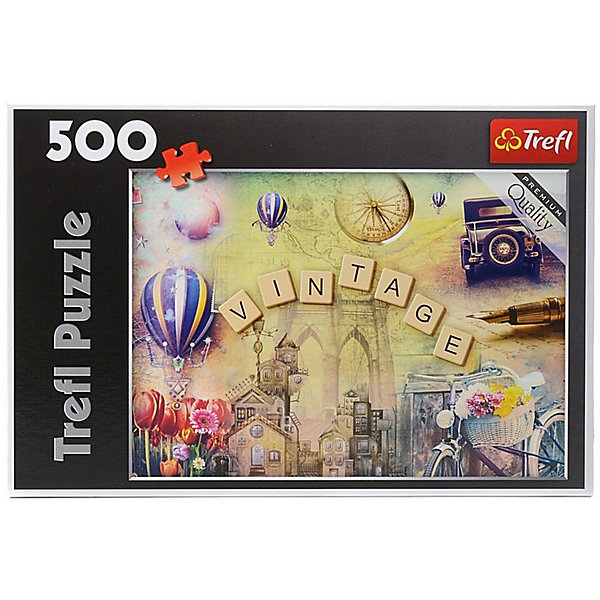 

Пазлы Trefl Винтаж, 500 деталей