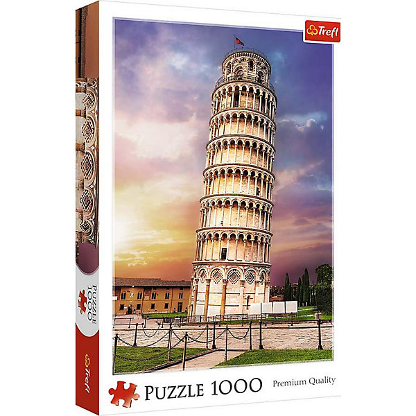 Trefl Пазлы Пизанская башня, 1000 элементов
