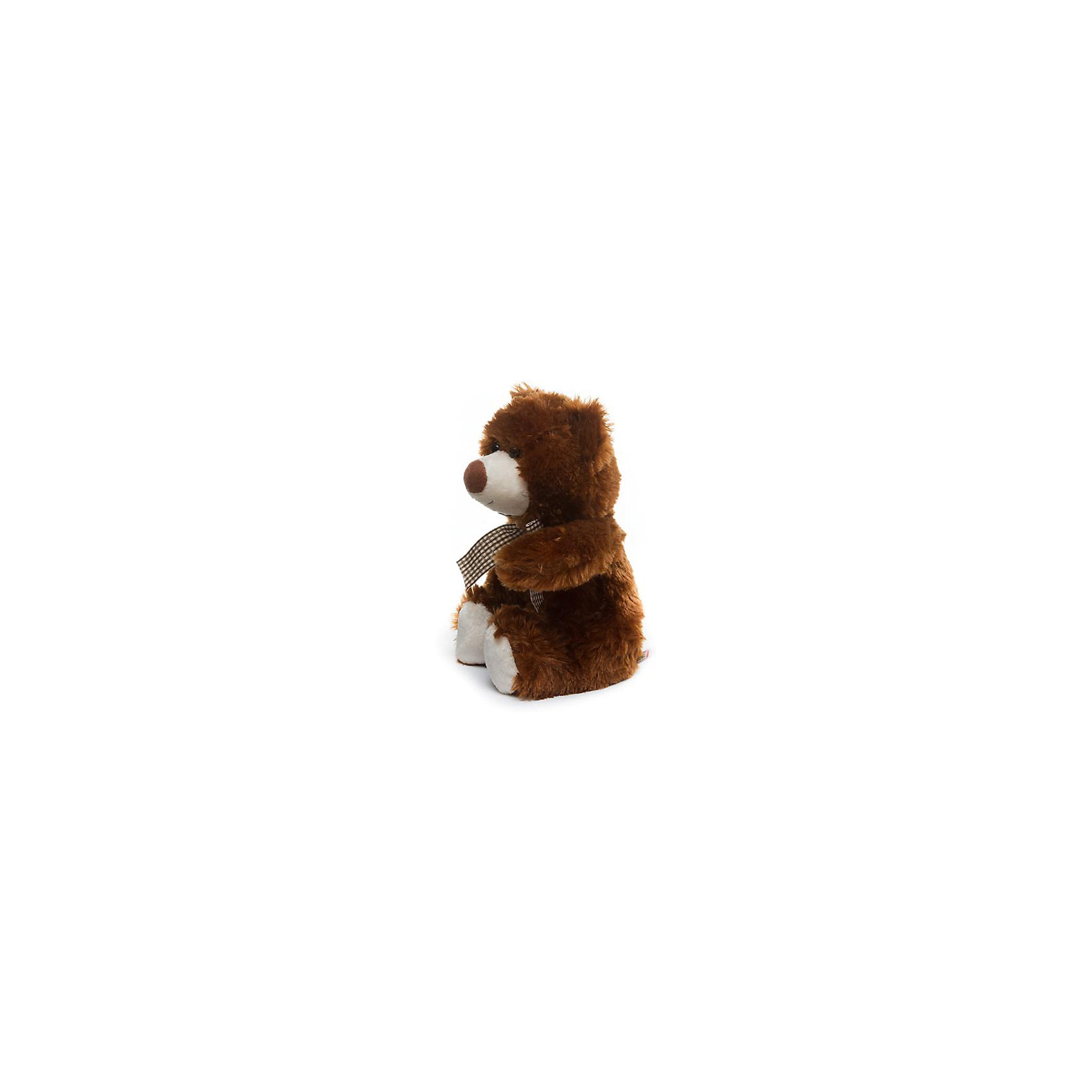 фото Мягкая игрушка devilon "медведь захар", 28 см (бурый)