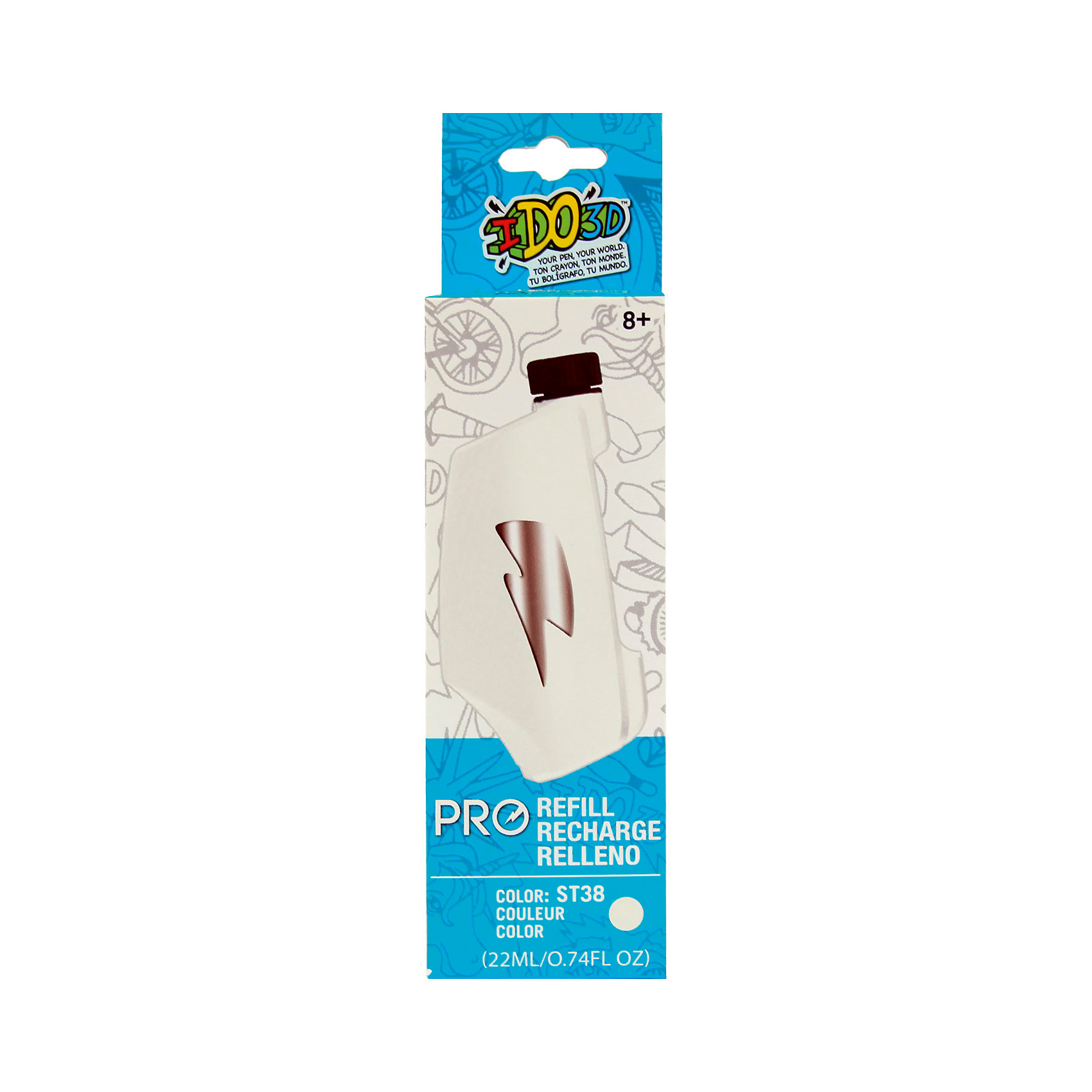 фото Картридж для 3D ручки Redwood "Вертикаль PRO" белый Redwood 3d
