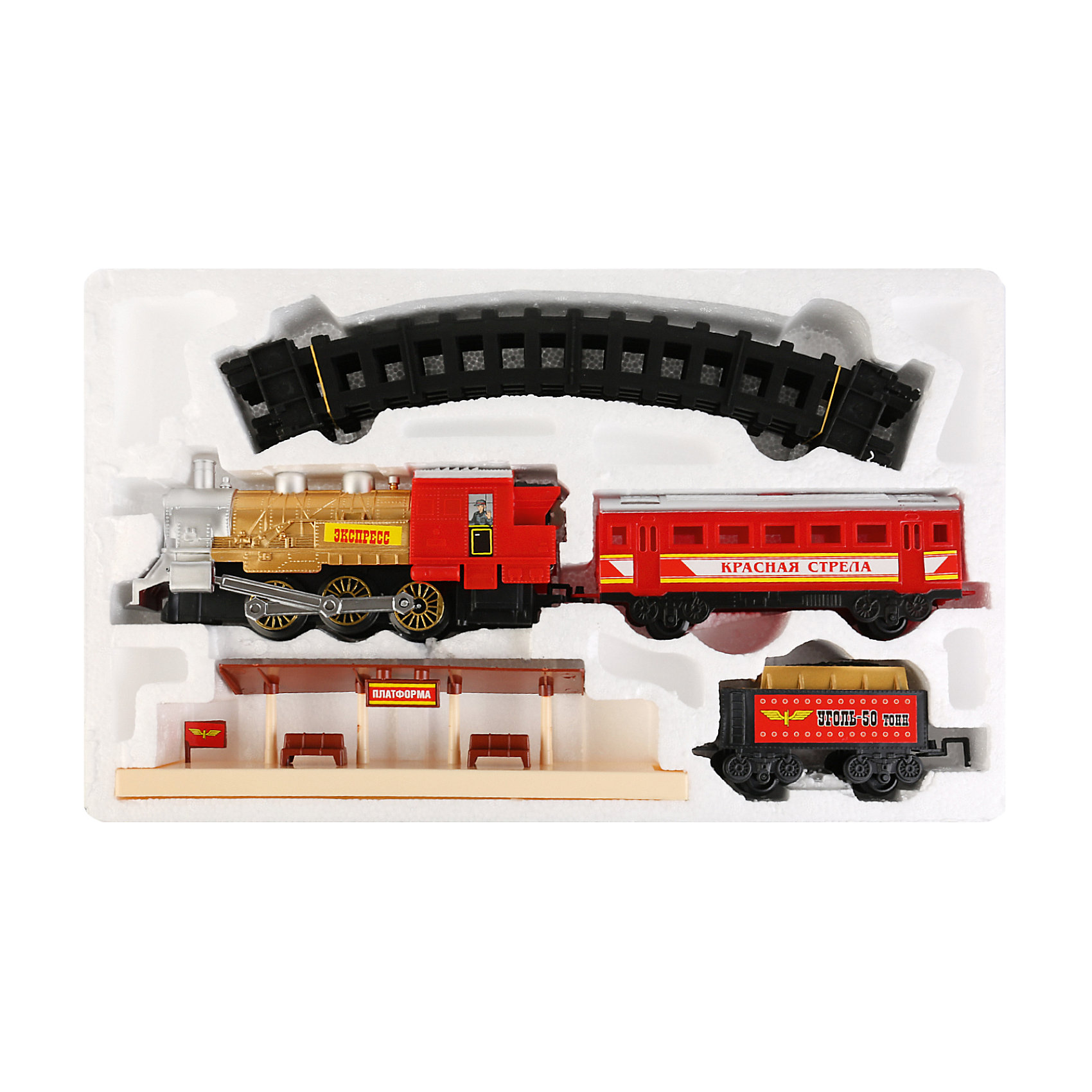 железная дорога, арт. железная дорога красная стрела 144-06049-2. железная дорога "классический поезд" (радиоуправление, свет, звук). железная дорога игрушка classic train. железная дорога "классический паровоз" (свет, звук, дым, 420 см, 20 дет.