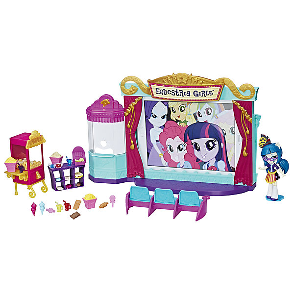 

Игровой набор с мини-куклами Hasbro Equestria Girls, Кинотеатр