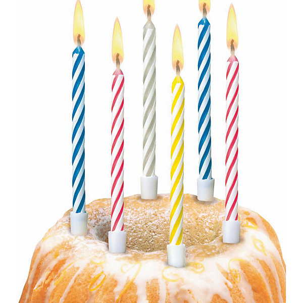 Susy Card Свечи для торта Susy Card Happy Birthday Magic, 10 шт шкатулка свечи и серпантин magic home