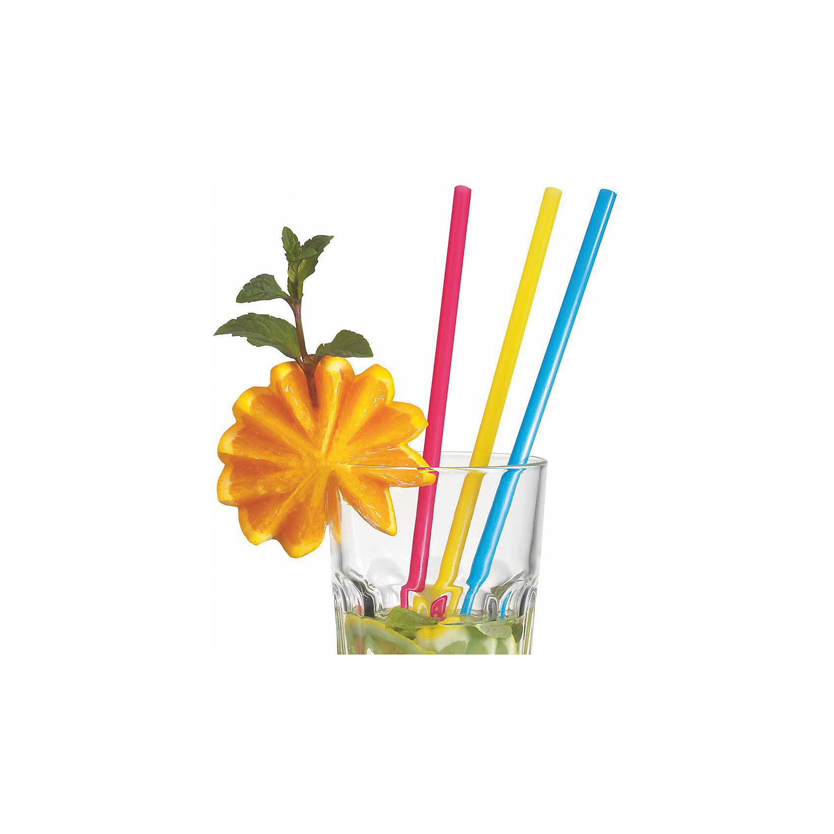 фото Трубочки для коктейля Susy Card широкие 25 шт, разноцветные