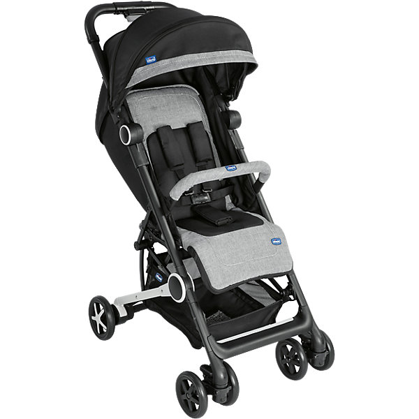 

Прогулочная коляска Chicco "Miinimo 2" Black Night, с бампером, Черный