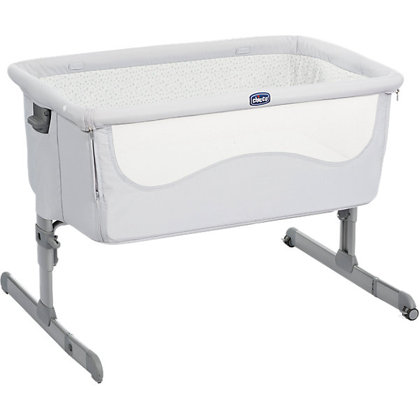 

Кроватка-люлька Chicco "Next 2 Me" light grey, Светло-серый