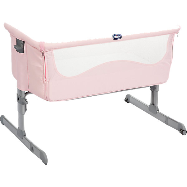 

Кроватка-люлька Chicco "Next 2 Me" french rose, Розовый