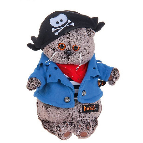 

Мягкая игрушка Budi Basa Кот Басик-пират, 22 см