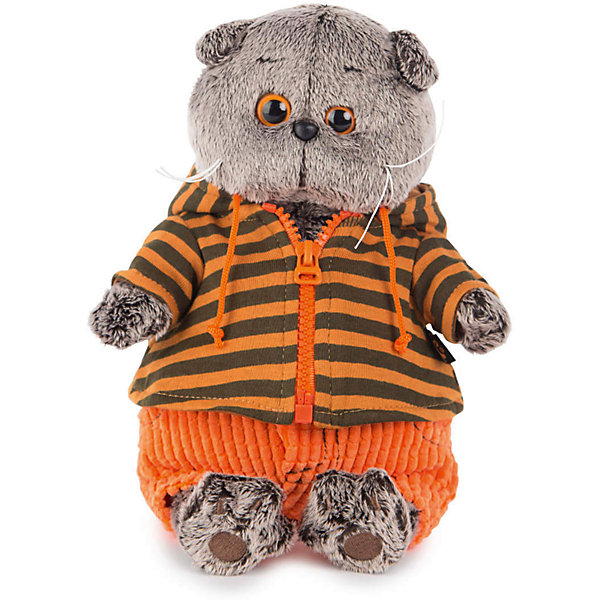 

Мягкая игрушка Budi Basa Кот Басик в штанах и полосатой кофте, 22 см