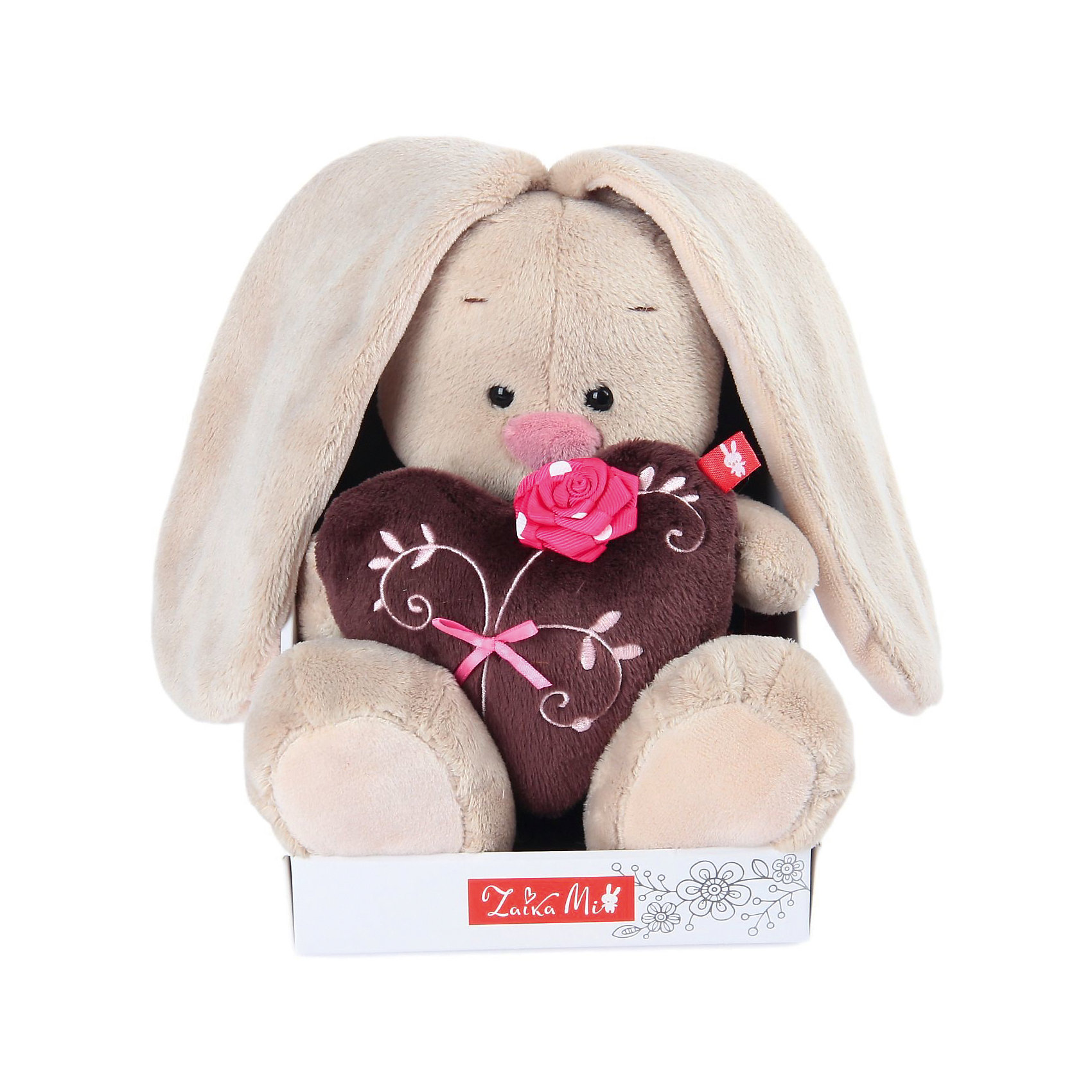Toy 22. Budi basa Зайка ми. Budi basa кролик. Мягкая игрушка "Зайка" 20 см, цвет коричневый 7619863. Зайка 718096/f807.