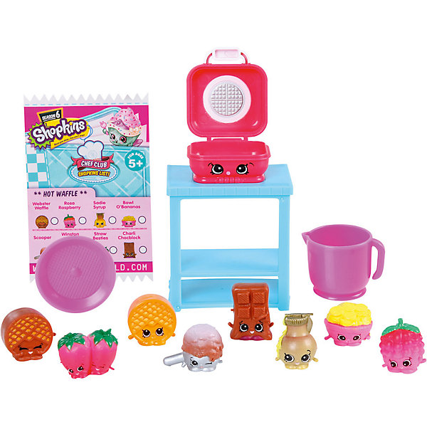 

Игровой набор Moose Shopkins Chef Club, Вафельница