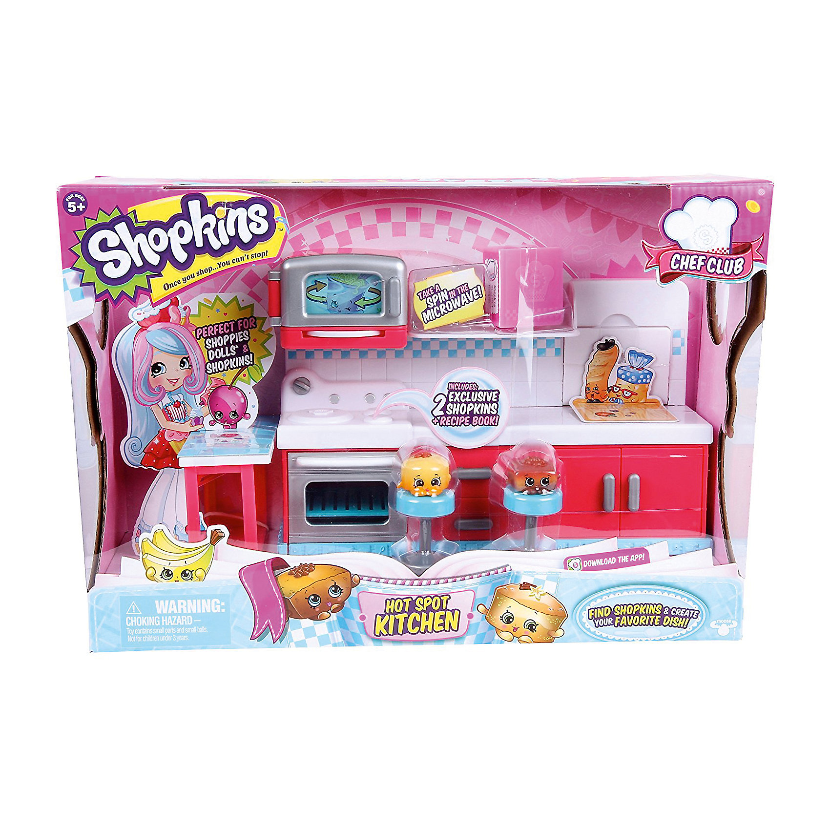 фото Игровой набор Moose Shopkins Chef Club, Веселая кухня