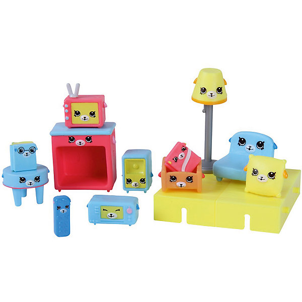 

Игровой набор Moose Shopkins "Счастливые места" Щенки для гостиной