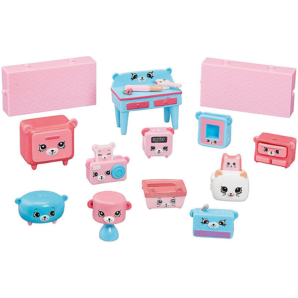 

Игровой набор Moose Shopkins "Счастливые места" Мишки для спальни