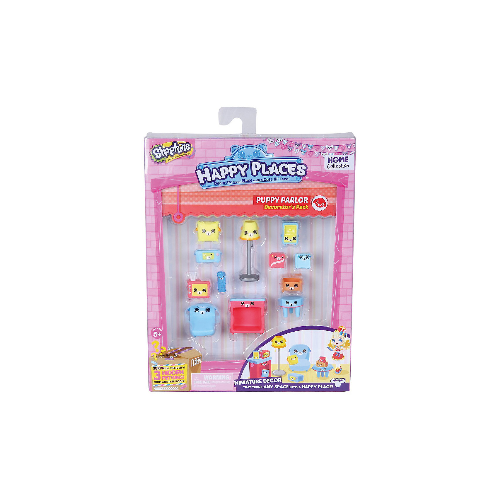 фото Игровой набор Moose Shopkins "Счастливые места" Мишки для спальни