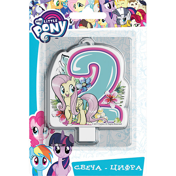 

Свеча для торта Росмэн "My little Pony. Свеча-цифра 2"