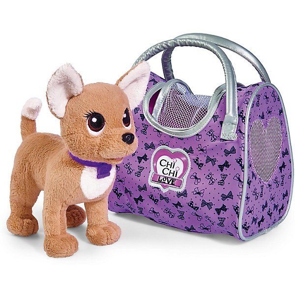 

Мягкая игрушка Simba Chi Chi Love "Собачка-путешественница с сумкой-переноской", 20 см