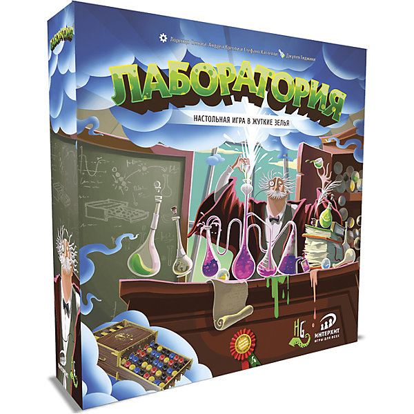 

Настольная игра ИнтерХит "Лаборатория, Potion Explosion"