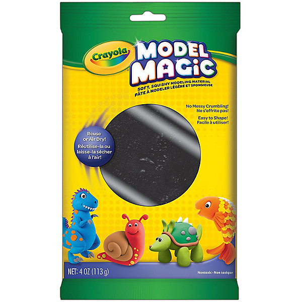 

Застывающий пластилин Crayola Model Magic, черный 113 гр