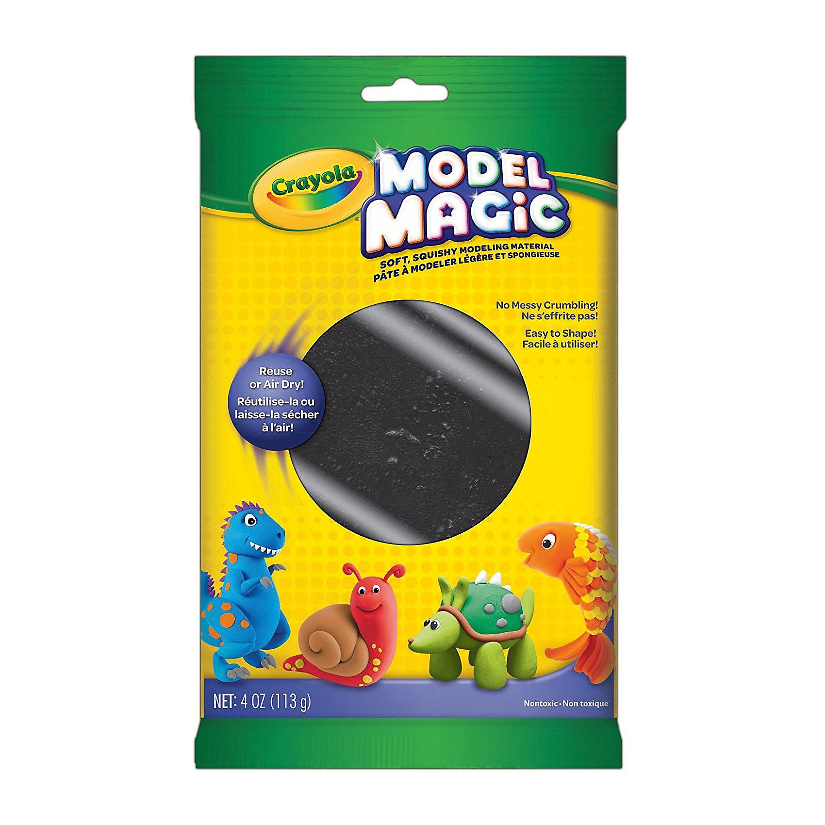 фото Застывающий пластилин Crayola Model Magic, черный 113 гр