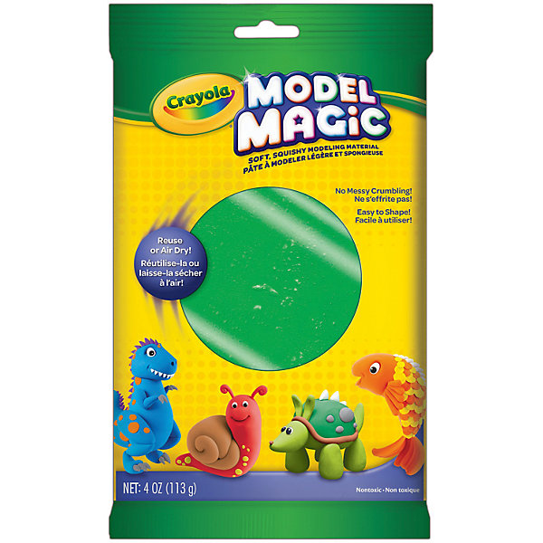 

Застывающий пластилин Crayola Model Magic, зеленый 113 гр