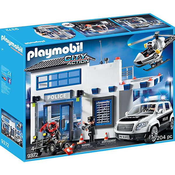 

Конструктор Playmobil Полицейский участок, 30 деталей