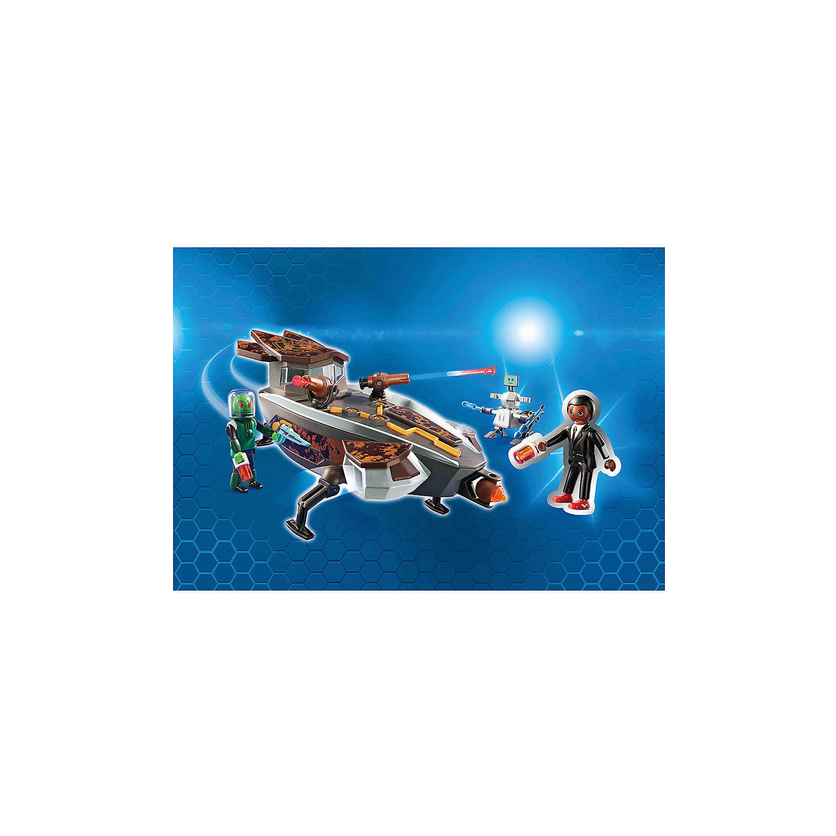 фото Конструктор Playmobil Скайджет пришельца Сикрониана с Джином, 10 деталей Playmobil®