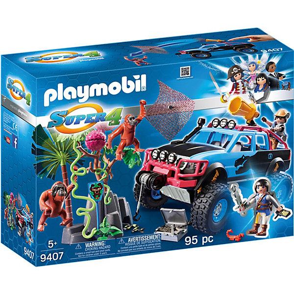 PLAYMOBIL® Конструктор Playmobil Монстр-грузовик с Алекс и Рок Брок, 24 детали