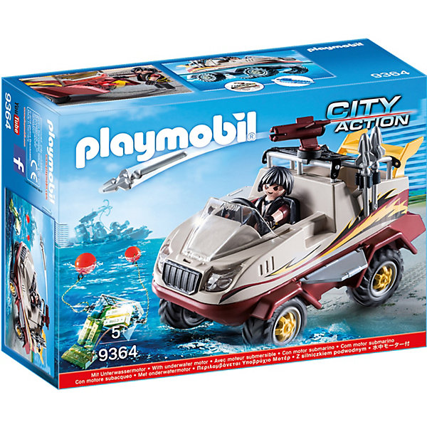 

Игровой набор Playmobil "Полиция: грузовик-амфибия, Игровой набор Playmobil "Полиция: грузовик-амфибия"