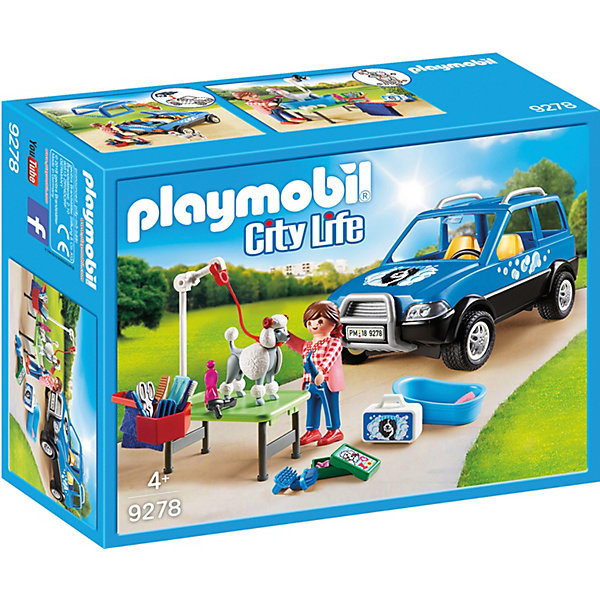 

Конструктор Playmobil «Отель для животных: Мобильный грумер для животных»