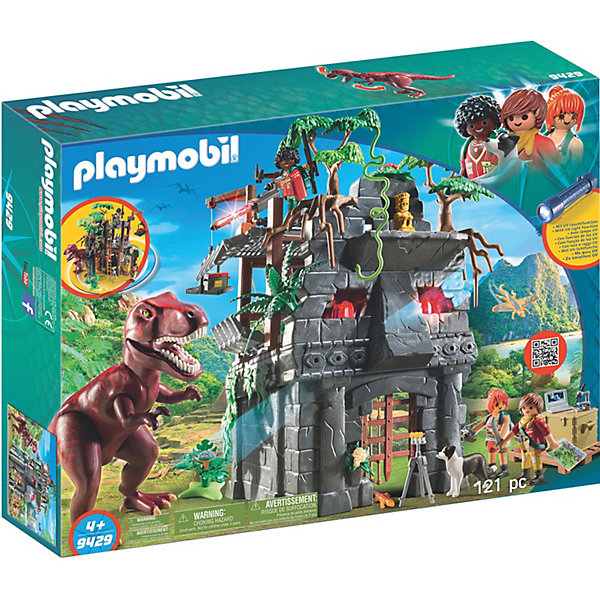 фото Конструктор Playmobil Затерянный храм с тиранозавром, 26 деталей Playmobil®