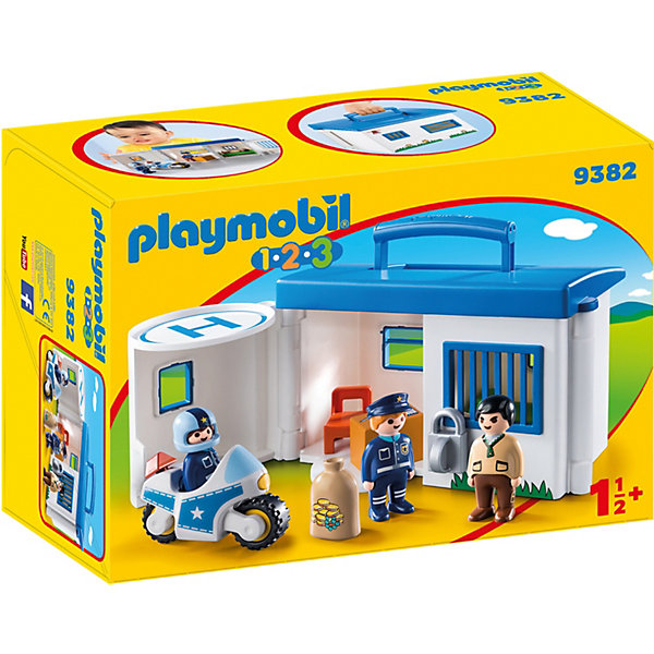 Конструктор Playmobil «Возьми с собой: Полицейский Участок» PLAYMOBIL® 7190519