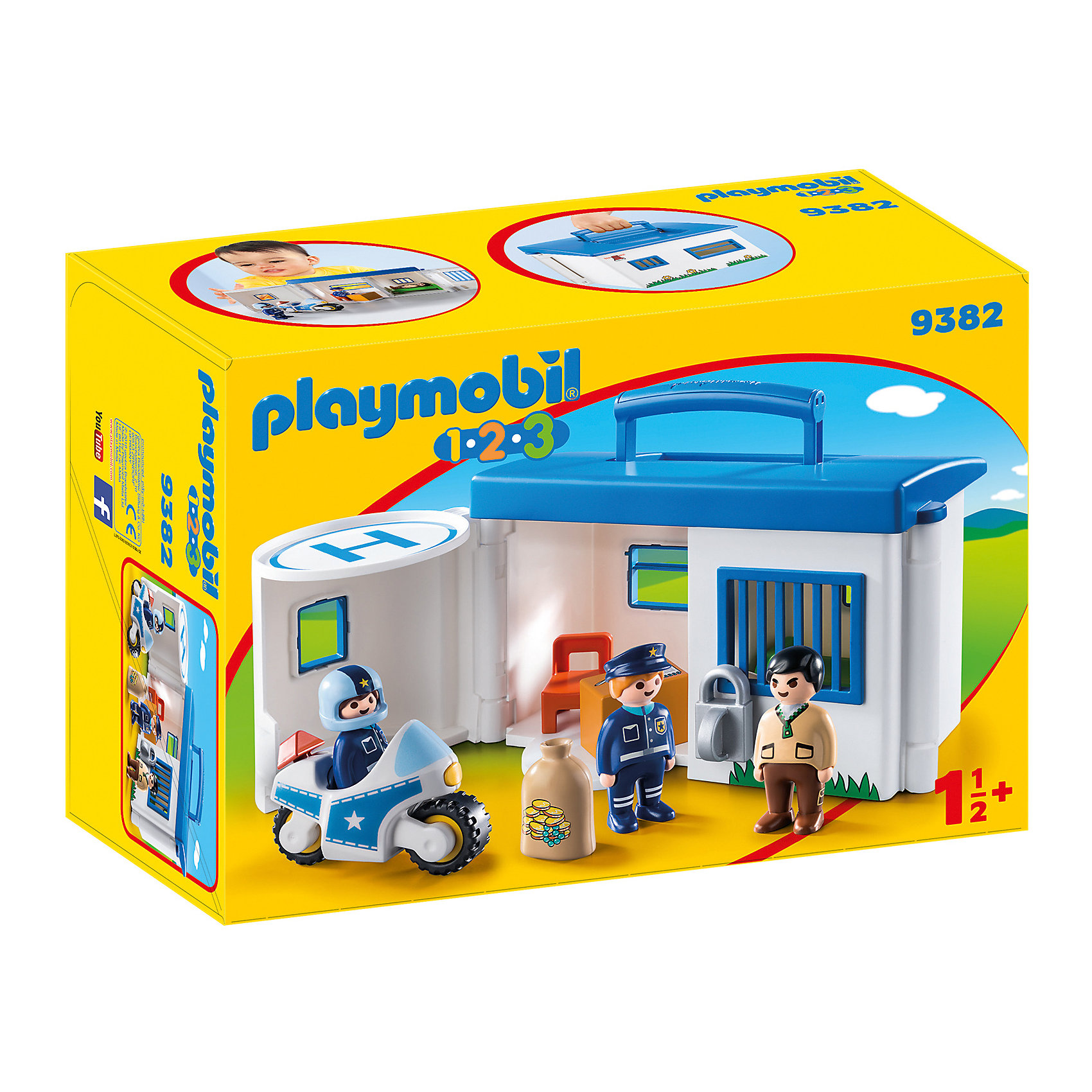 Конструктор Playmobil «Возьми с собой: Полицейский Участок» PLAYMOBIL® 7190519