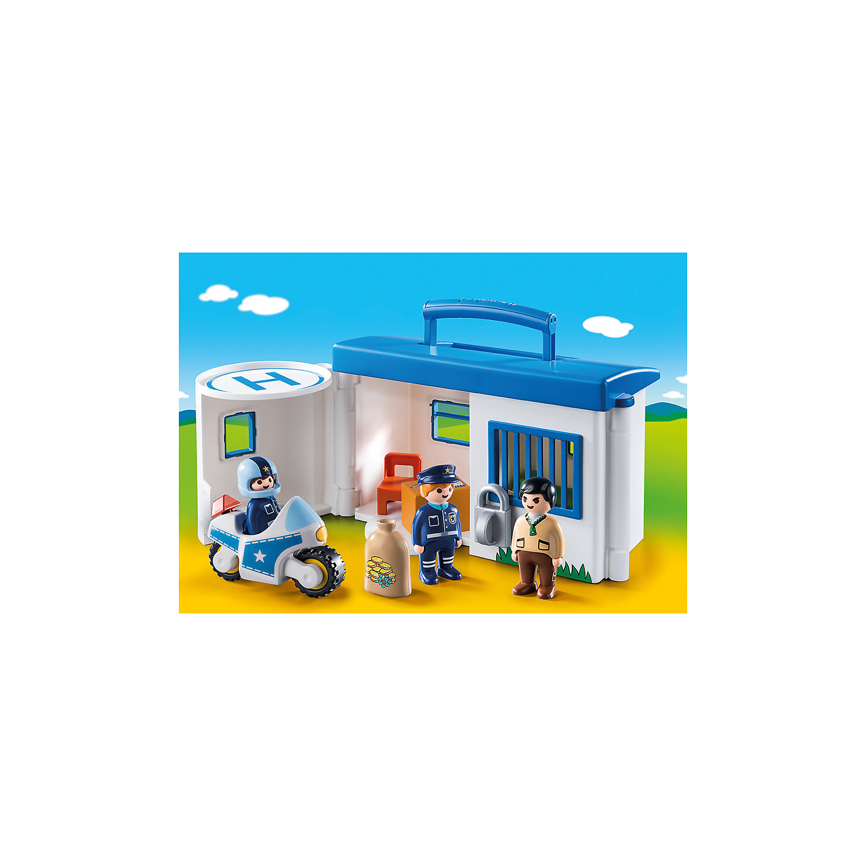 Конструктор Playmobil «Возьми с собой: Полицейский Участок» PLAYMOBIL® 7190519